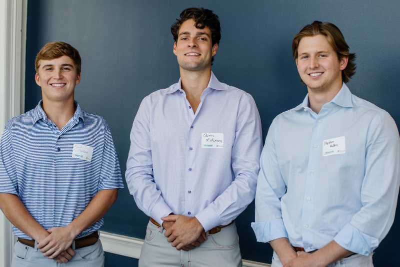 David Markham, Owen Ridgeway and Preston Rollins